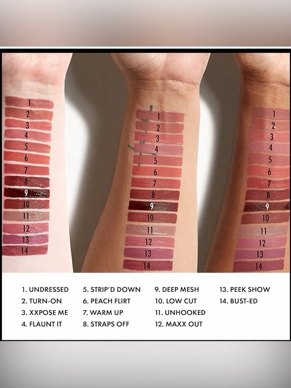 NYX velvety matte
